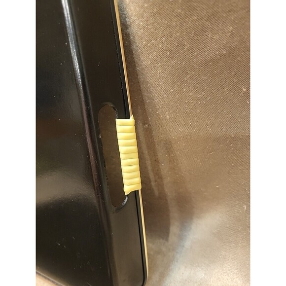 VTG 80s Srednick Serving Trays 2 - Gold Trees Black Blue Sky Japanese Stack - Picture 6 of 13